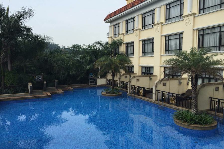 Green Lake Hot Spring Hotel Foshan Dış mekan fotoğraf