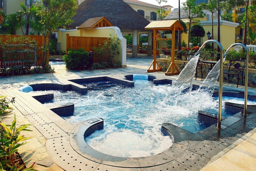 Green Lake Hot Spring Hotel Foshan Dış mekan fotoğraf